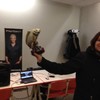 Fuchia, qui remporte le fish d'or, n'avait pas envie de poser avec lui... Mais on l'aura eu à l'usure !
